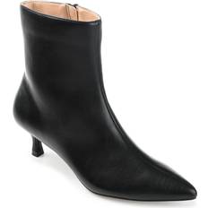 Journee Collection Women's Arely Pointed Booties Black Black