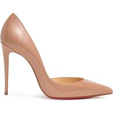 Christian Louboutin Sandalias de tacón Christian Louboutin Iriza 100mm Pump Nude Patent Leather