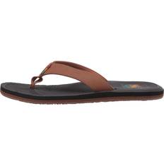 Vans Men Flip-Flops Vans Nexpa Synthetic Dachshund/Black/Rasta Men's Brown