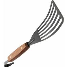 Con Manico Utensili da cucina Barebones Spatola Da Cucina Per Cowboy Nero Cucchiaio di legno