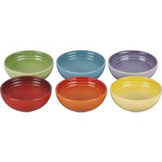 Oven Safe - Stoneware Kitchen Storage Le Creuset of Six Stoneware Multi Color Pinch Kitchen Container