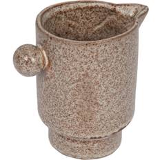 Brown Pitchers Storied Home Modern Stoneware Hello Putty Putty Pitcher