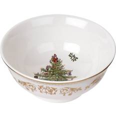 Spode Dessert Bowls Spode Christmas Tree Gold 6 Small Dessert Bowl