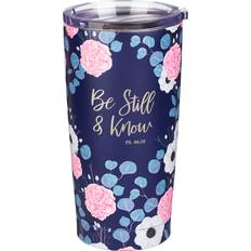 Acciaio Bicchieri da viaggio Be Still And Know Stainless Steel Travel Mug Bicchiere da viaggio