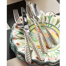 Mackenzie-Childs 5-Piece Check Place Cutlery Set