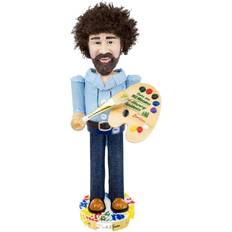 Multicolor Prensas y Machacadores Kurt Adler 10 Inch Bob Ross with Palette Nutcracker Cascanueces