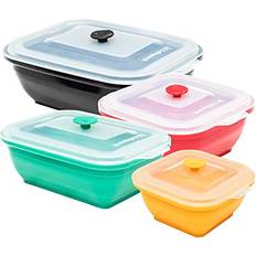 Stoneware Food Containers Collapse-it Best Kitchen Ware Silicone Food Container