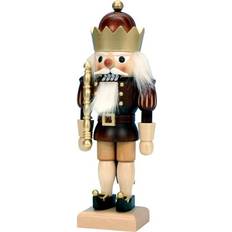 Nutcrackers 10.5-Inch Gold Christian Ulbricht Handcrafted King Nutcracker