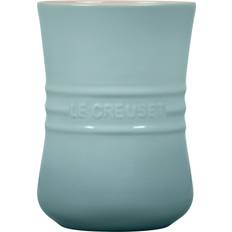 Le Creuset Stoneware Crock, 1 qt, Sea Salt Utensil Holder