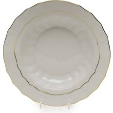 Oro Cuencos de sopa Herend Golden Edge 9.5 Rim Soup Bowl Cuenco de sopa