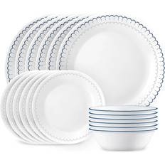 Corelle Caspian Lace 18-piece Dinner Set