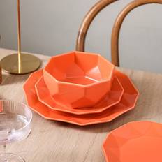 Orange Dinner Sets STONE LAIN + Jamie Collection Dinner Set 16