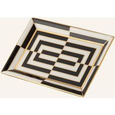 Porcelana Bandejas de servicio Jonathan Adler Optical Art Tray Bandejade servicio