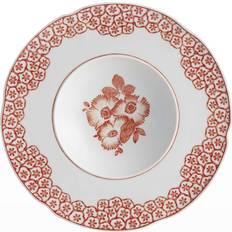 Orange Soup Plates Vista Alegre Coralina Rim Soup Plate