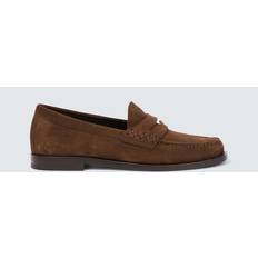 Burberry Low Shoes Burberry Rupert loafers dark_brown