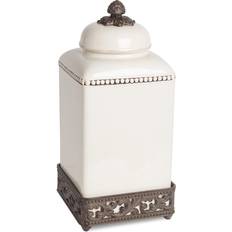 GG Collection Hill Canisters Cream Kitchen Container