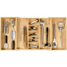 Adjustable Kitchen Drawer Organizer Cutlery Tray