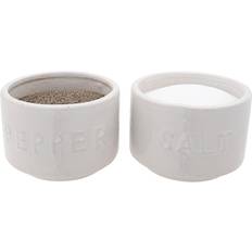 Microwave Safe Spice Mills Storied Home Stackable Salt & Pepper Pinch Pots with Lid Spice Mill