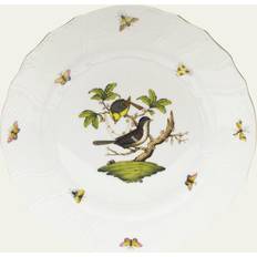 Multicoloured Dinner Plates Herend Rothschild Bird Dinner Plate Plato de Cena