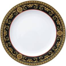 Versace Kitchen Accessories Versace Continental Medusa Red Round Dinner Plate