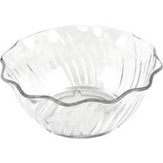 Glass Dessert Bowls Cambro SRB13152 13 Swirl Dessert Bowl