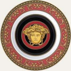 Versace Kitchen Accessories Versace Medusa Bread & Butter RED Dessert Plate