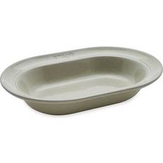 Adapté au four Saladiers Staub 10 Oval Serving Dish, White Truffle Saladier