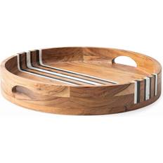 Navidad Bandejas de servicio Juliska Stonewood Stripe Tray Bandejade servicio