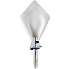 Blue Napkin Rings C&F Home Pearlized Sailboat Napkin Ring