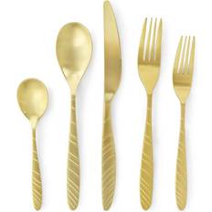 MegaChef La Vague 20-Piece Matte Cutlery Set