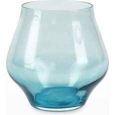 Blu Calici da Vino Vietri Contessa Stemless Wine Glass Calice da Vino