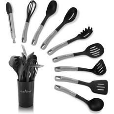 Barbecue Cutlery NutriChef 10 Pcs. Silicone Heat Kitchen Barbecue Cutlery