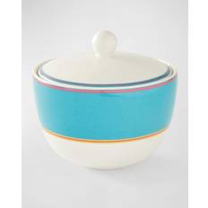 Turquoise Sugar Bowls Spode Kit Kemp Spode Calypso Covered Sugar Bowl