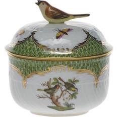 Herend Rothschild Bird Border ROEV Sugar Bowl