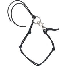 Portefeuilles et Porte-clés Our Legacy Collier Noir Et Argenté À Ferrure - Black