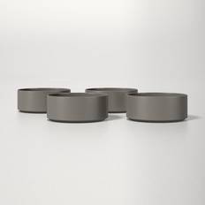 Grey Breakfast Bowls Blomus Pilar Bowls, Set of 4 Cuenco de desayuno