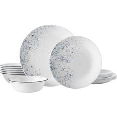 Kitchen Accessories Corelle Indigo Speckle 18-piece Dinner Set 16