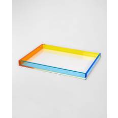 Tizo Lucite 12\" 16\" Color Serving Tray