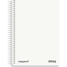 Mayland dagkalender Mayland Dagkalender hvid PP-plast 2024