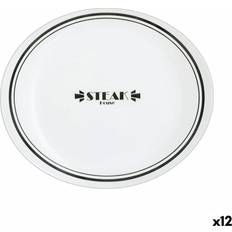 Luminarc krožnik Friends Time Bistro Kød Flad tallerken 30cm