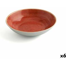 Red Soup Plates Ariane Terra Soup Plate