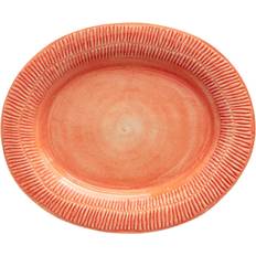 Mateus Plateaux de Service Mateus Stripes 30x35 cm Orange Plat de service