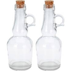 Olie- & Azijnflessen Excellent Houseware 2x Stuks Tafeldecoratie Olie Azijn Flessen 250 ml