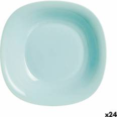 Turquesa Platos hondos Luminarc Carine Turquesa Ø 21 cm (24 Unidades) Plato hondo