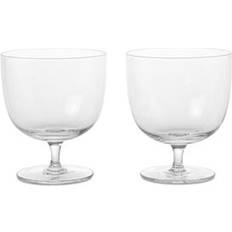 Bicchieri Ferm Living Host Water Glasses Set of 2 in Clear Bicchiere