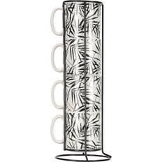 Secret de Gourmet Porcelain Mug Set of 4 Cup 4pcs