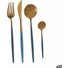 Grey Cutlery Sets Kinvara Golden Cutlery Set