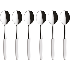 Hvid Dessertskeer Skaugum of Norway 6 Pcs Pure White Dessertske