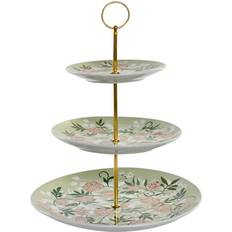 Beige Fruteros Dkd Home Decor Verde Beige Metal Porcelana Tradicional 27 x 27 x 34 cm Frutero