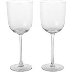 Ferm Living Host White Wine Glasses - Set of 2 in Clear Calice da Vino